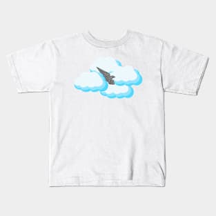 Music makes you fly Kids T-Shirt